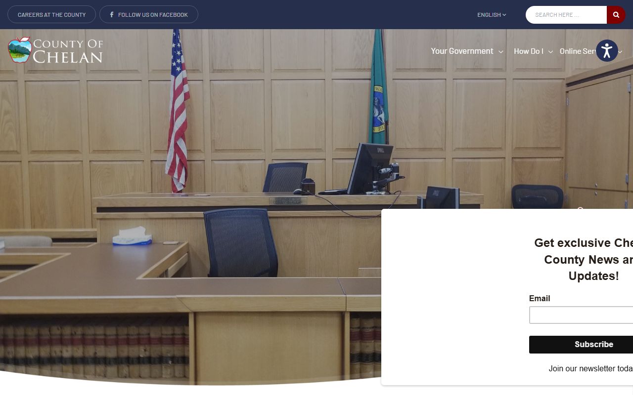 Chelan County Clerk of Superior Court criminal records in Wenatchee