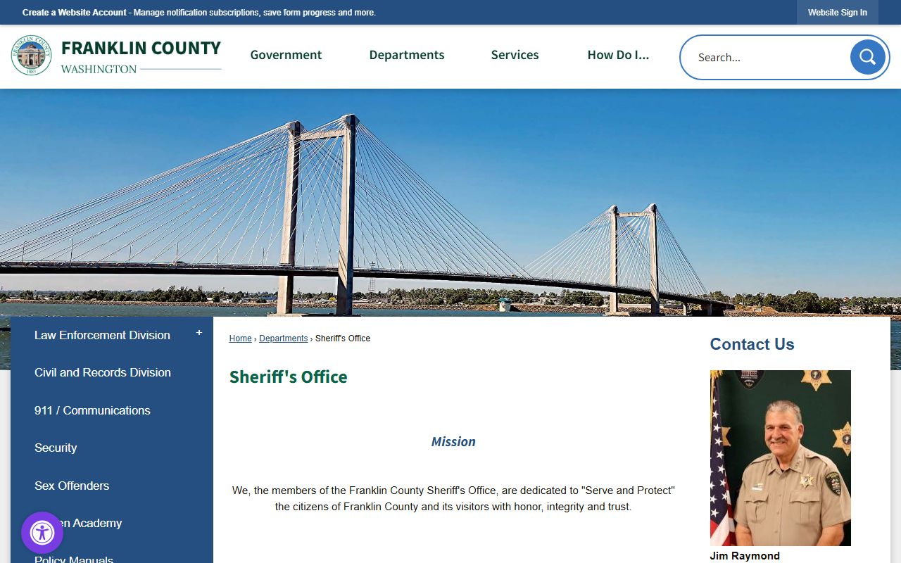 Franklin County Sheriff arrest records criminal records