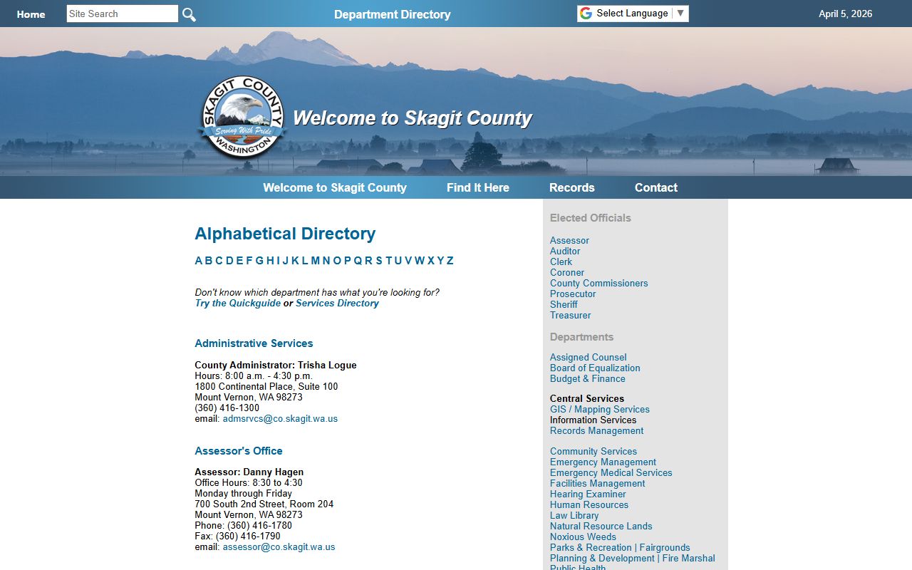 skagit county criminal records superior court clerk website